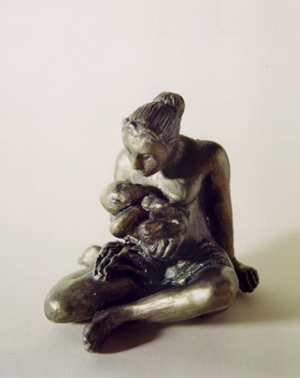 Maternità - Terracotta, Collezione privata